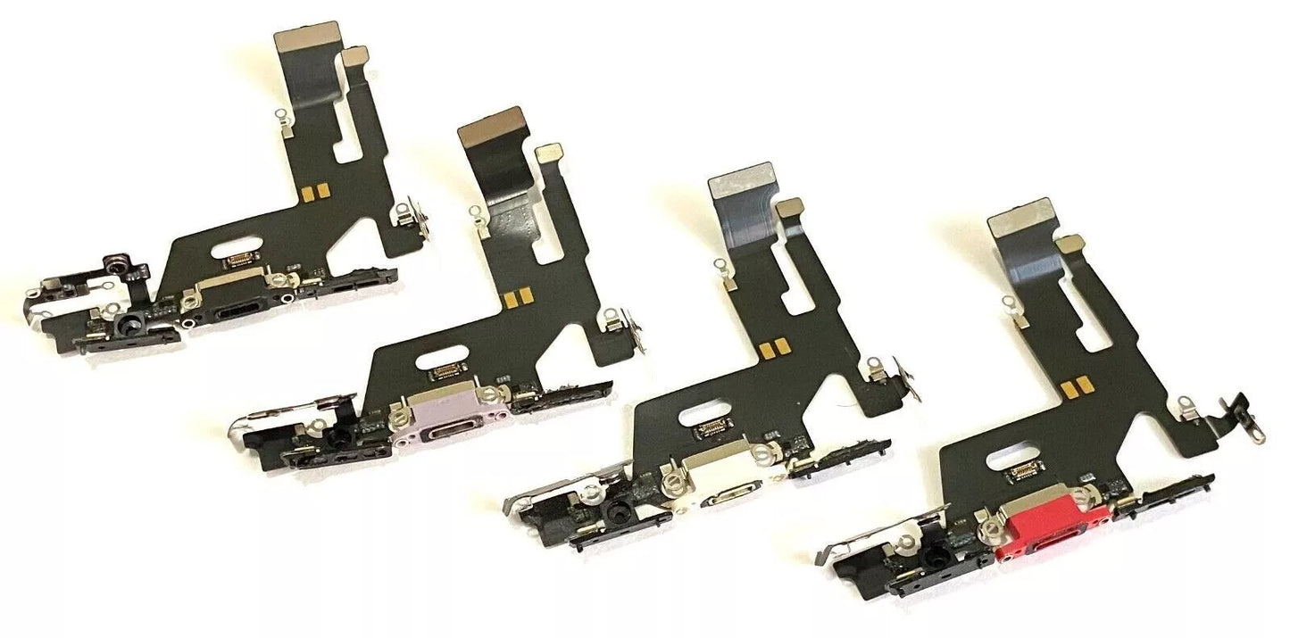 iPhone 11 Charging Port Replacement OEM Original Apple Mic Flex Cable All Colors