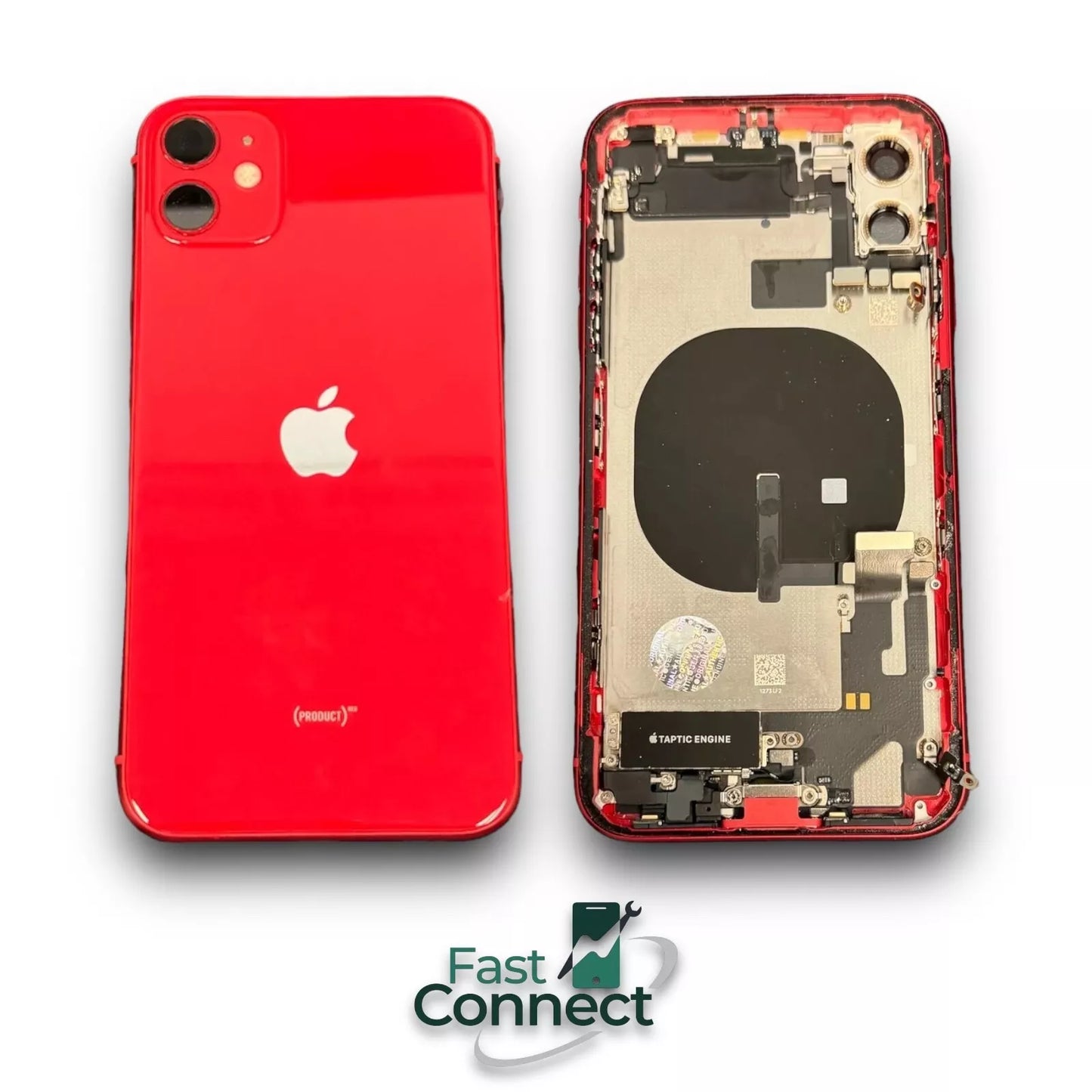 iPhone 11 Housing Back Replacement Red With Small Parts OEM Grade B