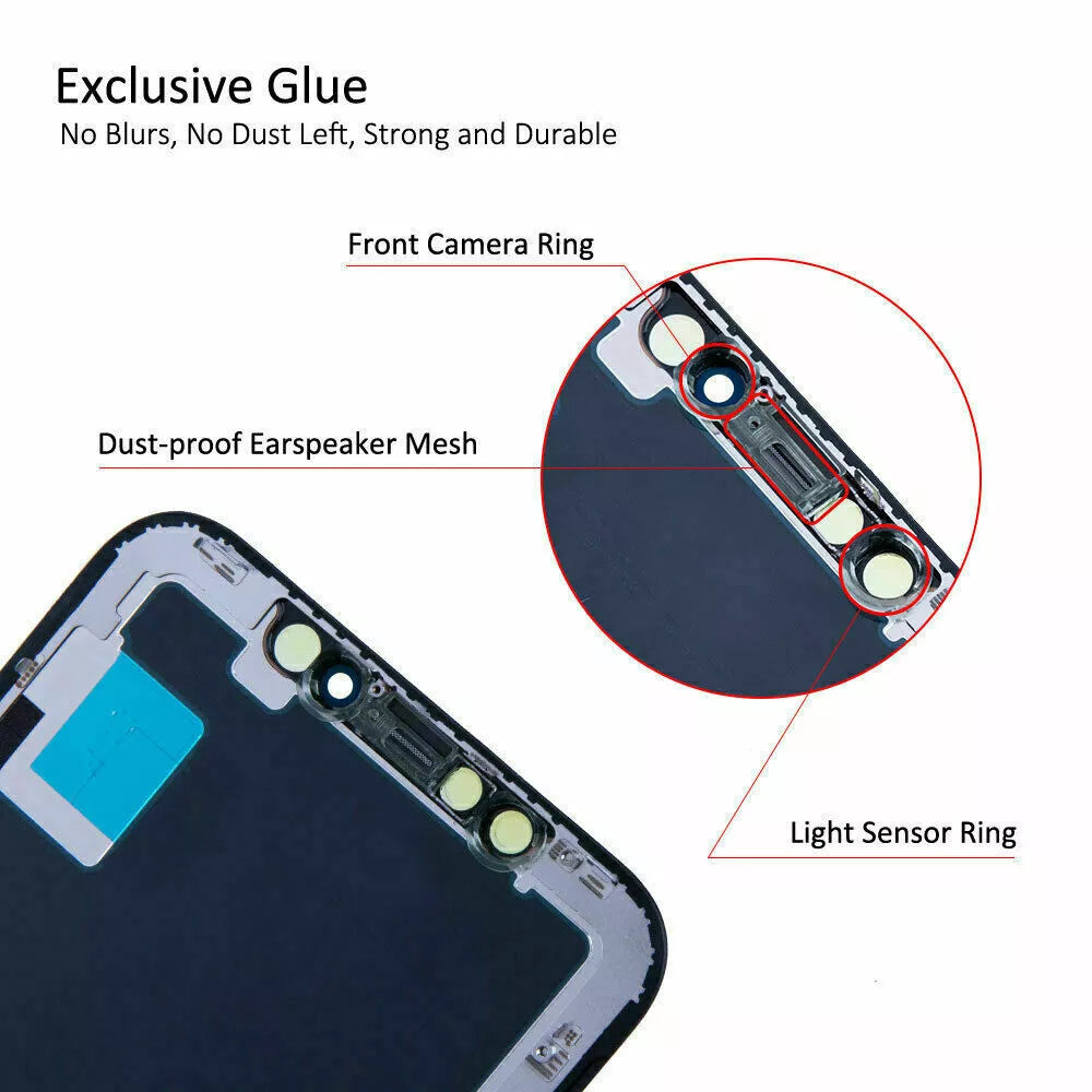 For iPhone X XR Max 11 12 13 14 OLED LCD Display Touch Screen Replacement Lot