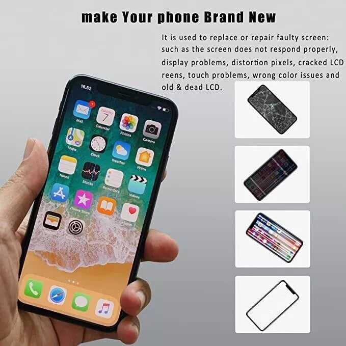 For iPhone 12 Pro Max Screen Replacement Kit Full Assembly Touch Screen LCD