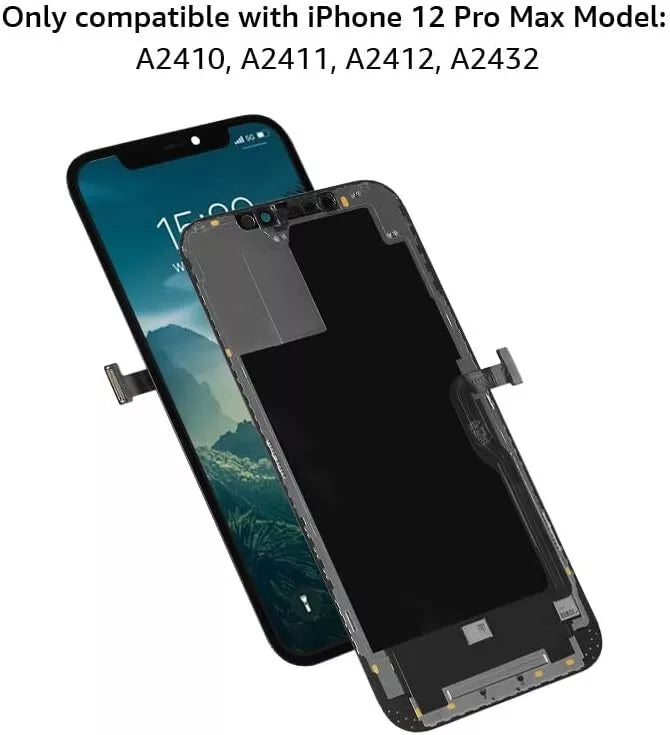 For iPhone 12 Pro Max Screen Replacement Kit Full Assembly Touch Screen LCD