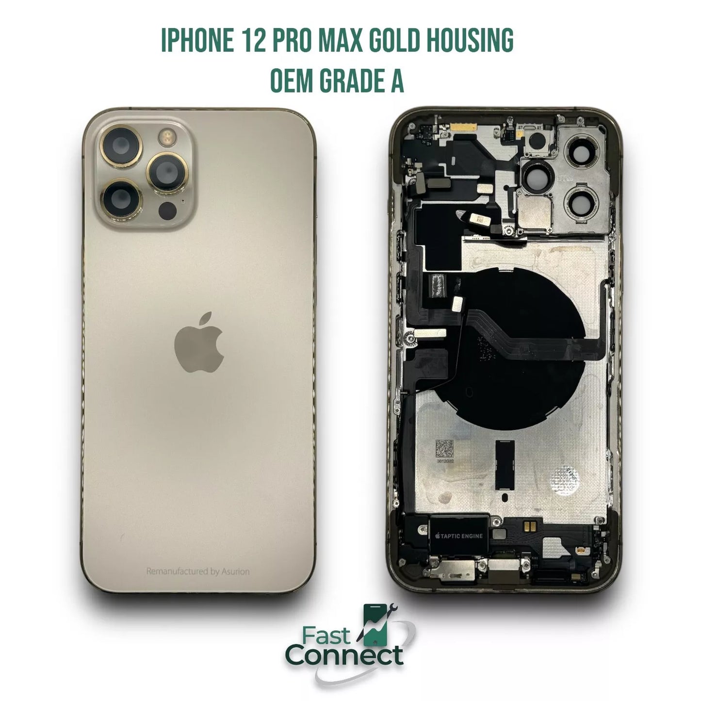 iPhone 12 Pro Max Gold Housing Replacement S-Parts Original Grade A please Read