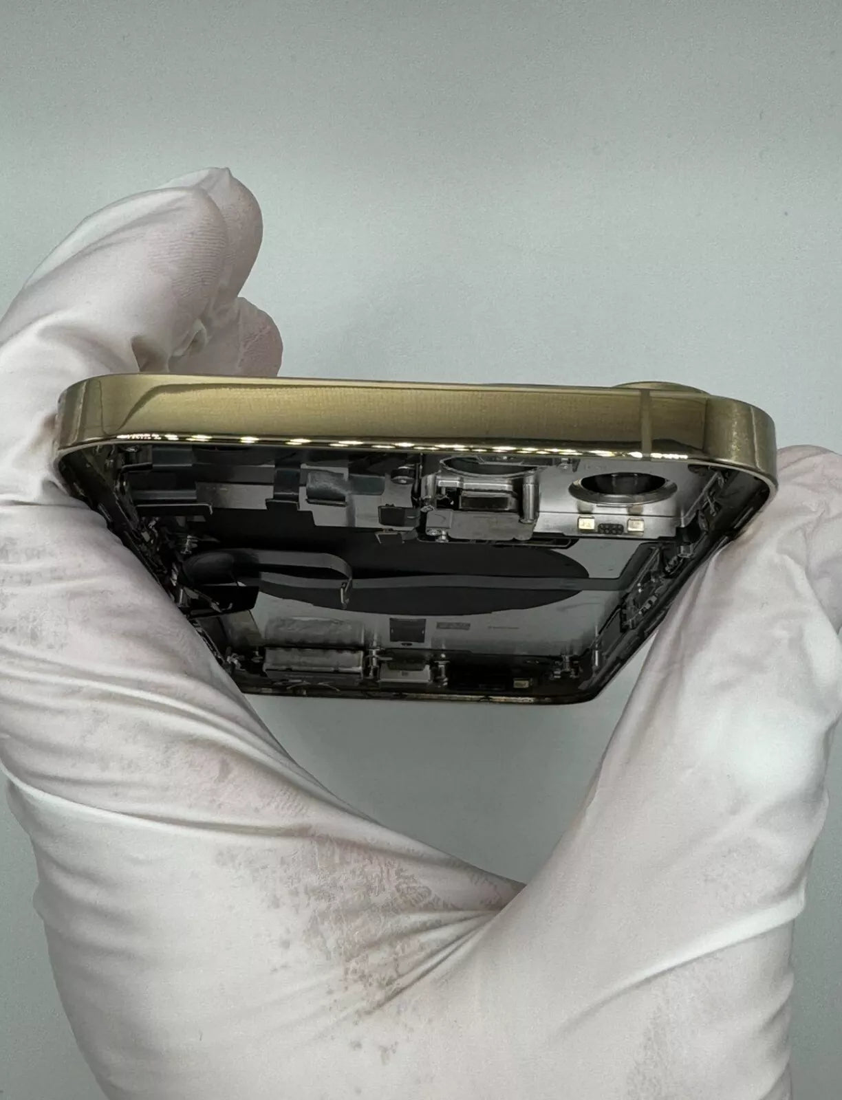 iPhone 13 Pro Max Housing Back Replacement Gold With Small Parts OEM Grade A