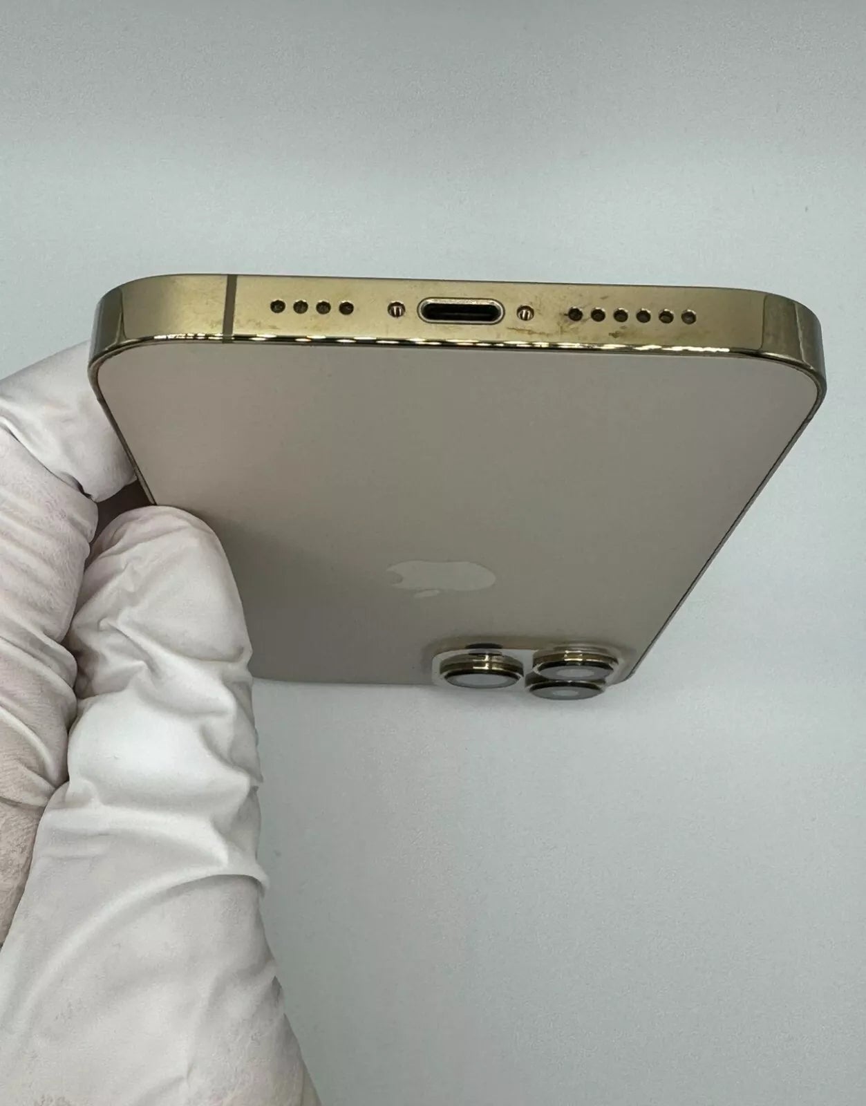 iPhone 13 Pro Max Housing Back Replacement Gold With Small Parts OEM Grade A