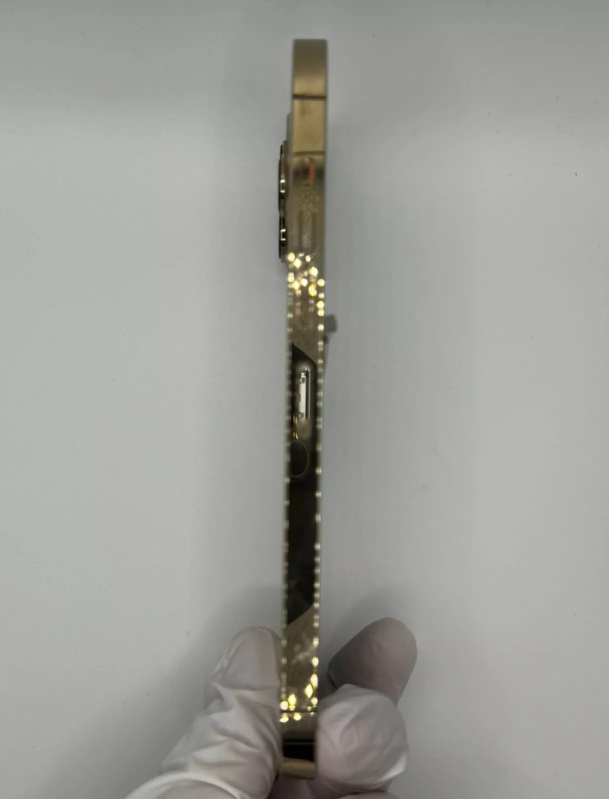 iPhone 13 Pro Max Housing Back Replacement Gold With Small Parts OEM Grade A
