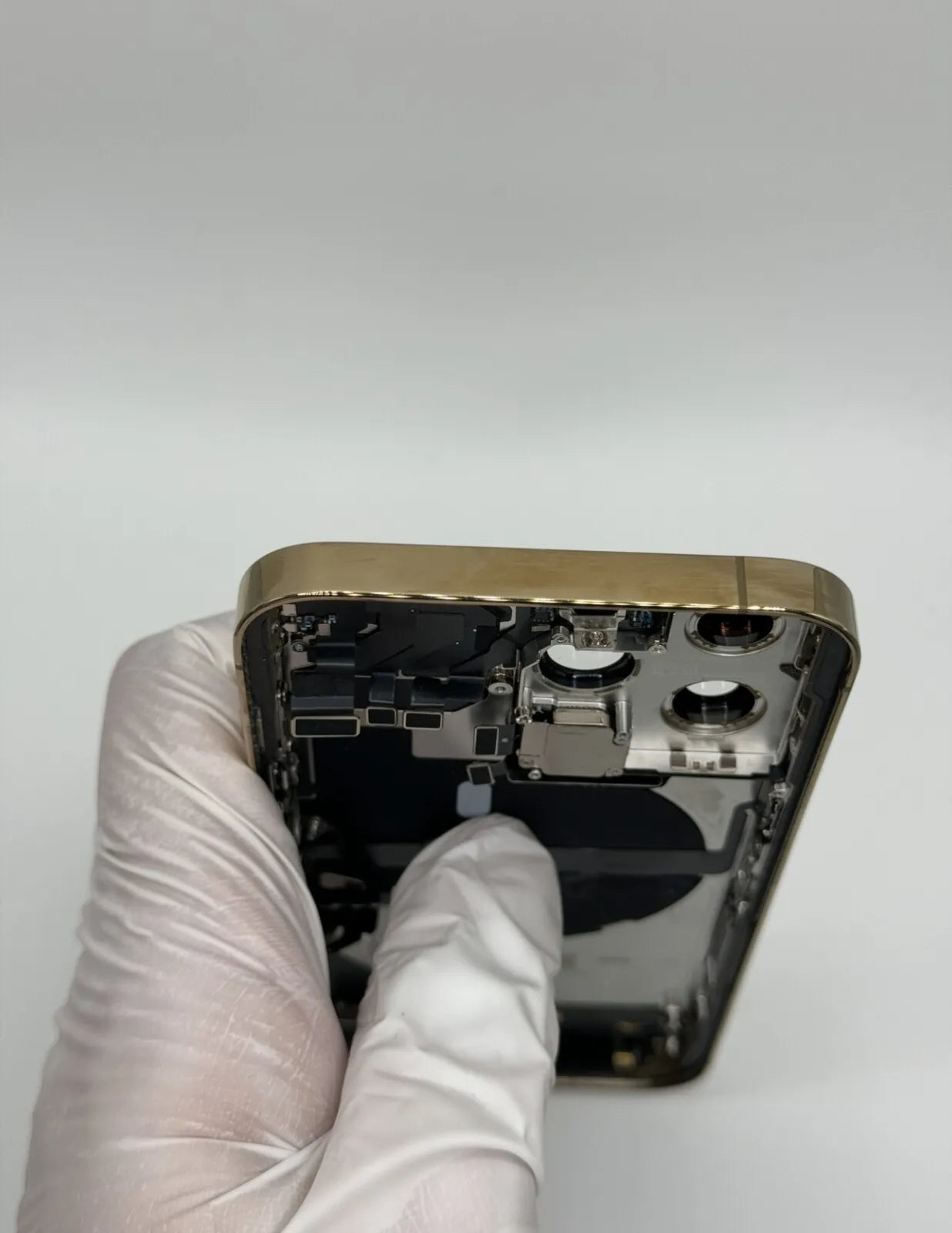 iPhone 13 Pro Back Housing Replacement Frame Sierra Gold Original OEM Grade A
