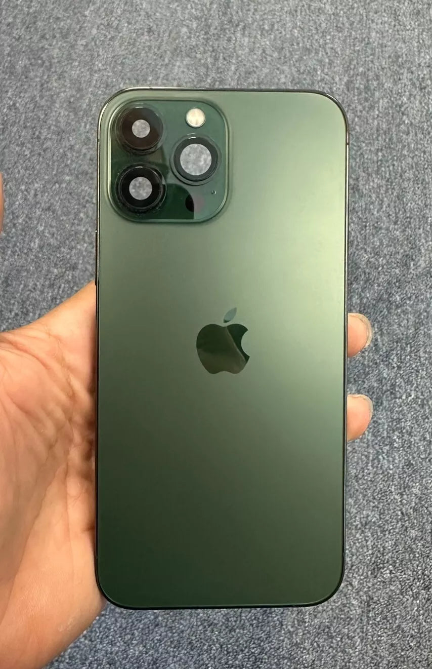 iPhone 13 Pro Max Housing Back Replacement Alpine Green With Small Parts Grade A
