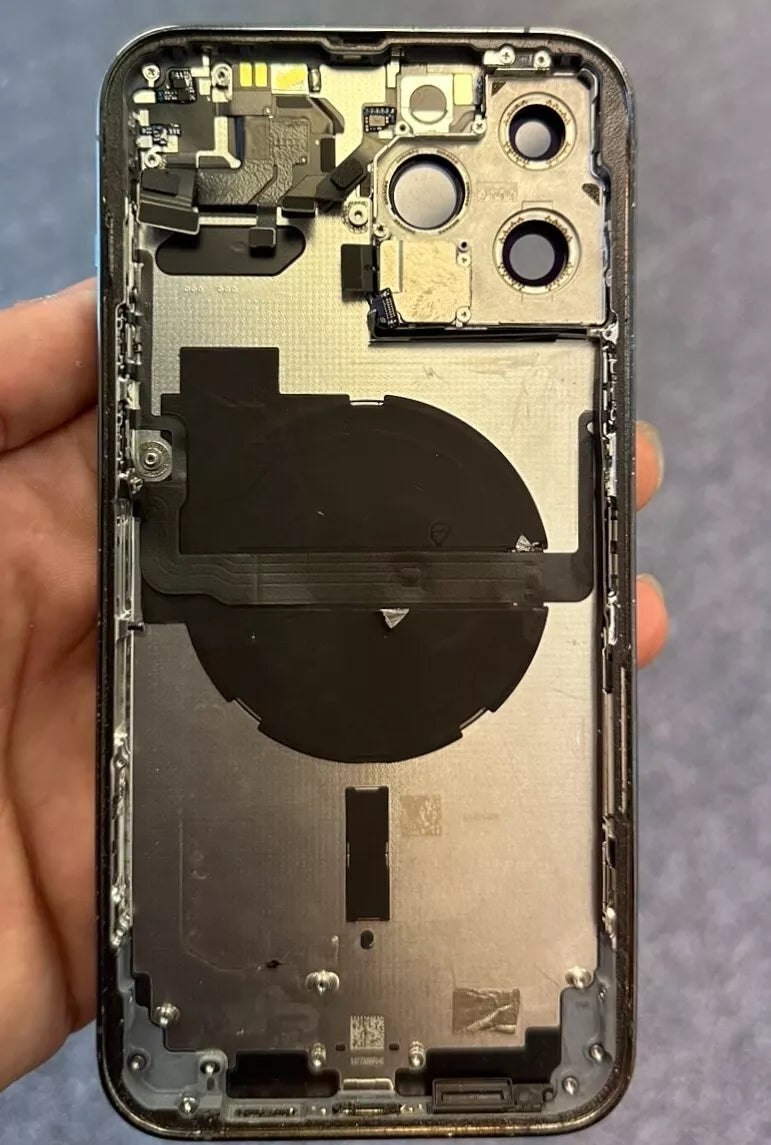 iPhone 13 Pro Max Housing Back Replacement Alpine Green With Small Parts Grade A
