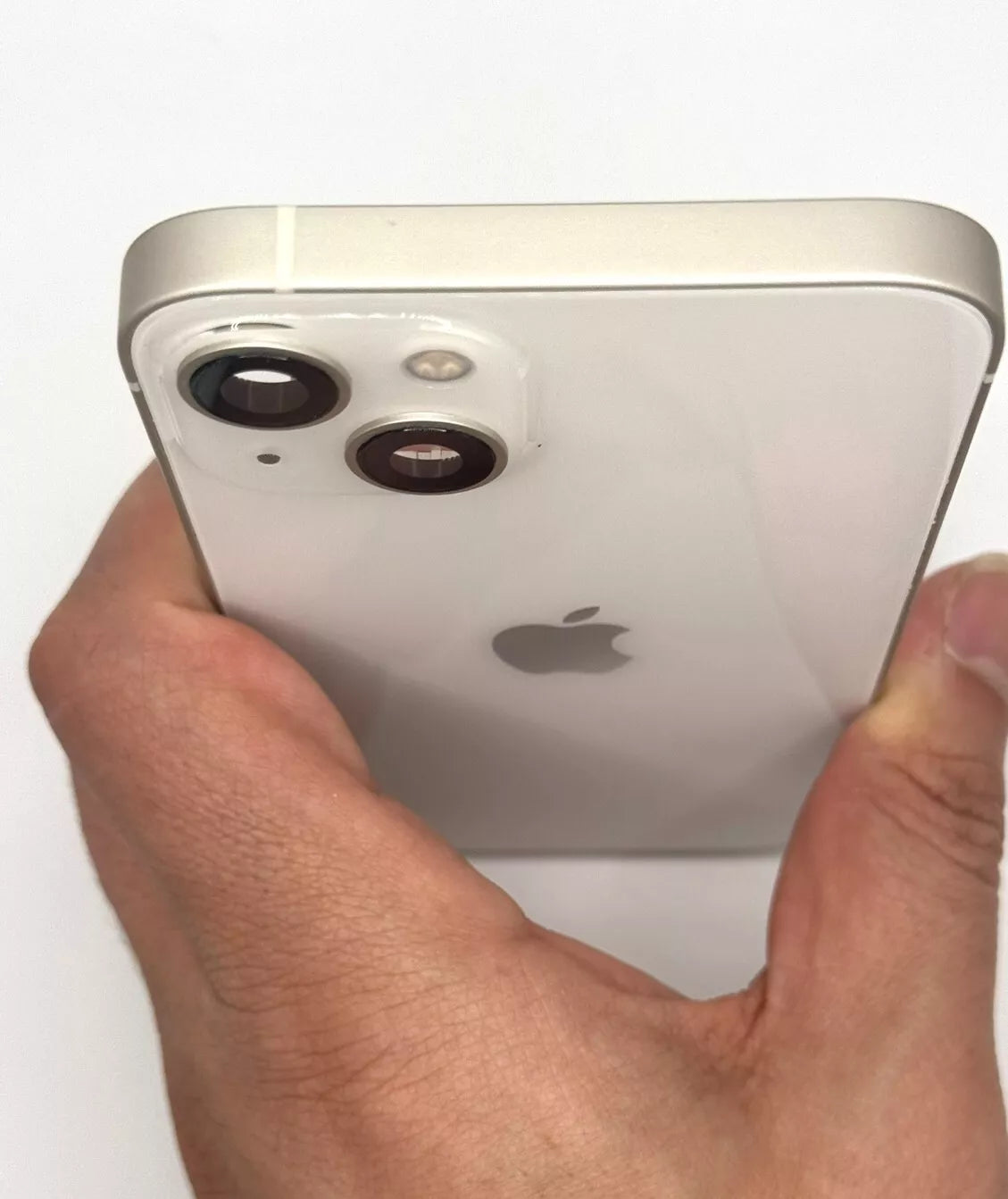 iPhone 13 starlight Housing Replacement With Small Parts Frame OEM Pull Grade AB