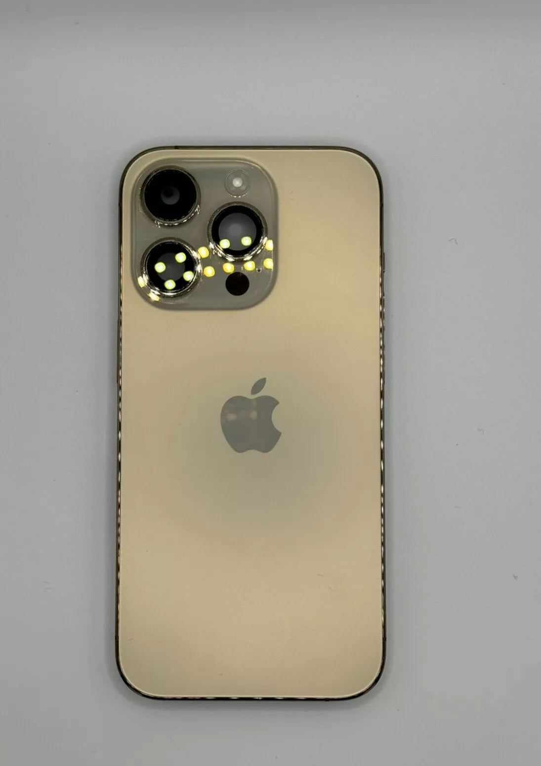 iPhone 14 Pro Gold Back Housing Replacement W Small Part OEM Grade A