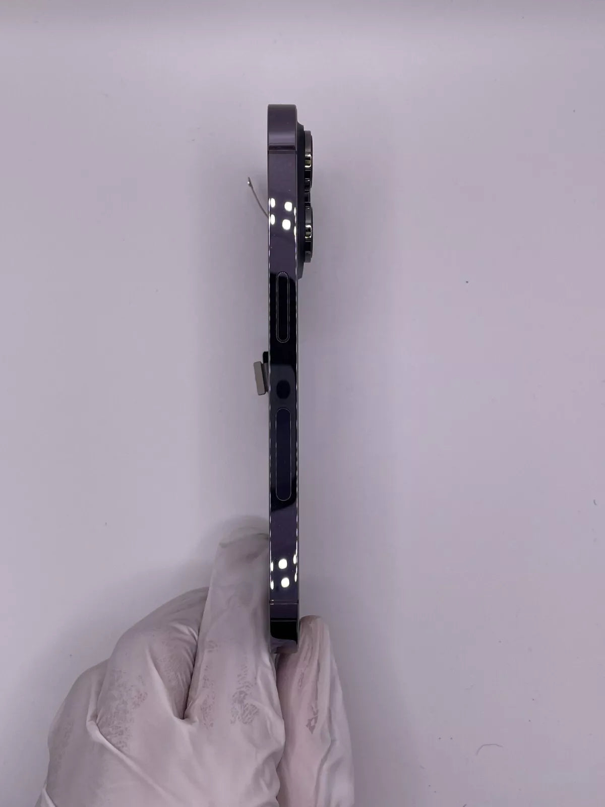 iPhone 14 Pro Deep Purple Back Housing Replacement W Small Part OEM Grade AB