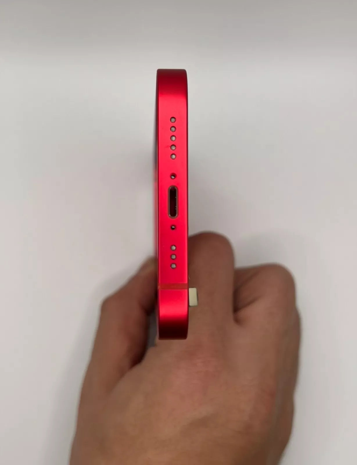 iPhone 14 Red Back Frame Housing Replacement W Small Parts Grade A