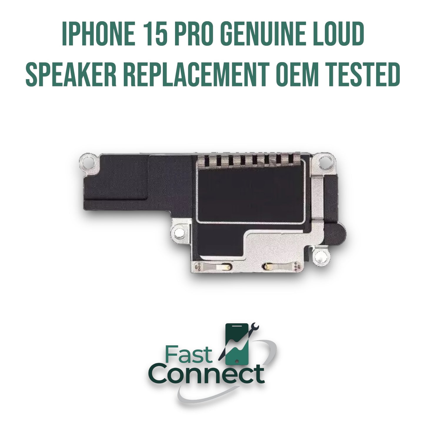 iPhone 15 Pro Genuine Loud Speaker Replacement OEM TESTED