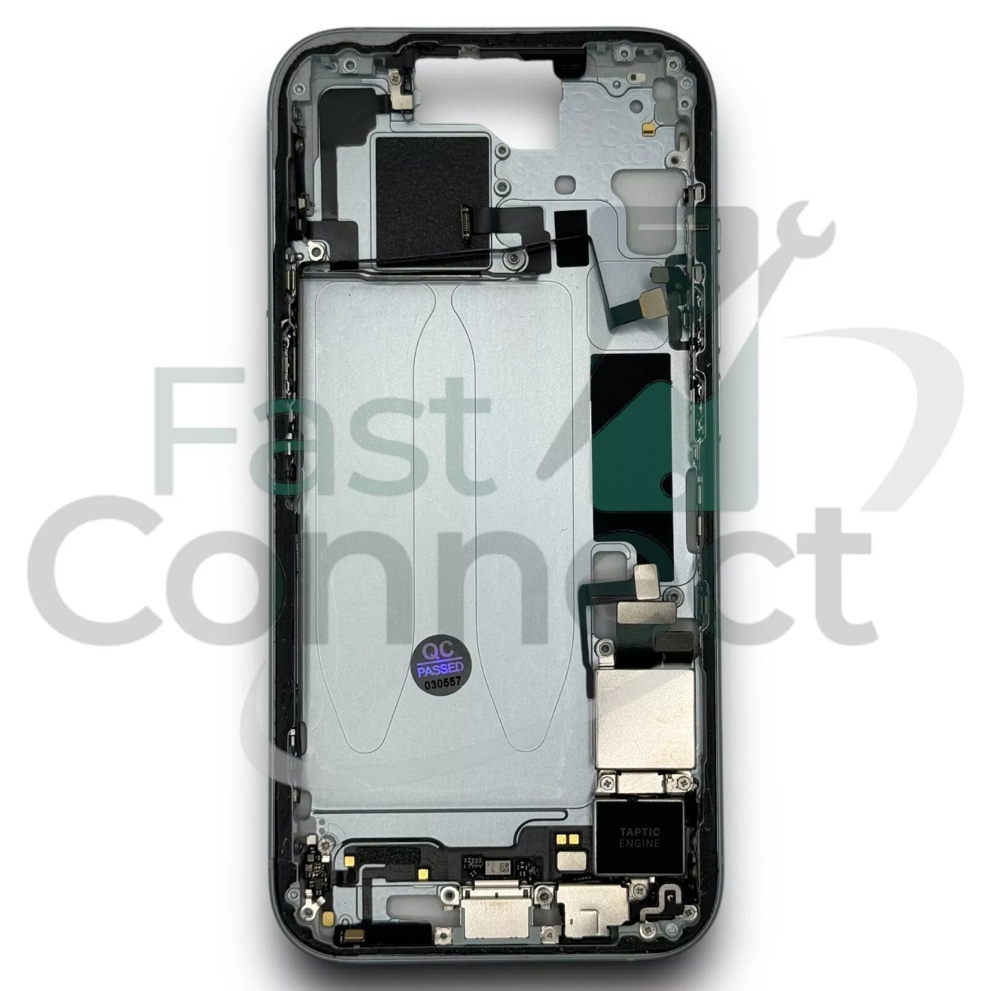 iPhone 15 Blue Back Frame Housing Replacement W Small Parts Grade A