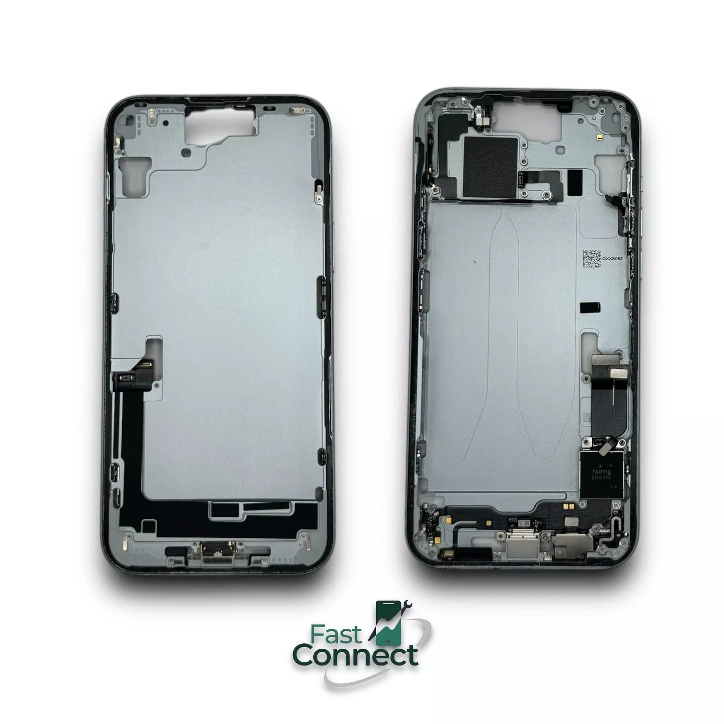 iPhone 15 Blue Back Frame Housing Replacement W Small Parts Grade B