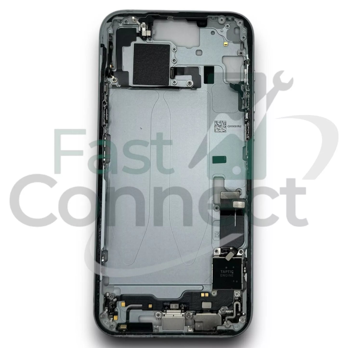 iPhone 15 Plus blue Back Frame Housing Replacement W Small Parts Grade AB