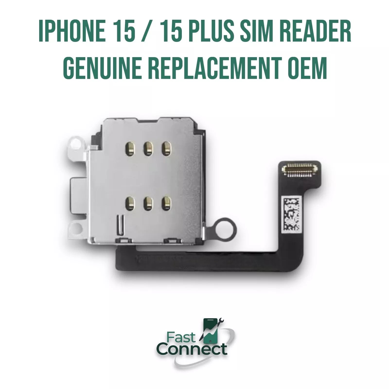 iPhone 15 / 15 PLUS SIM Reader Genuine Replacement 100% Original iPhone 15 / 15 PLUS SIM Reader Genuine Replacement 100% Original