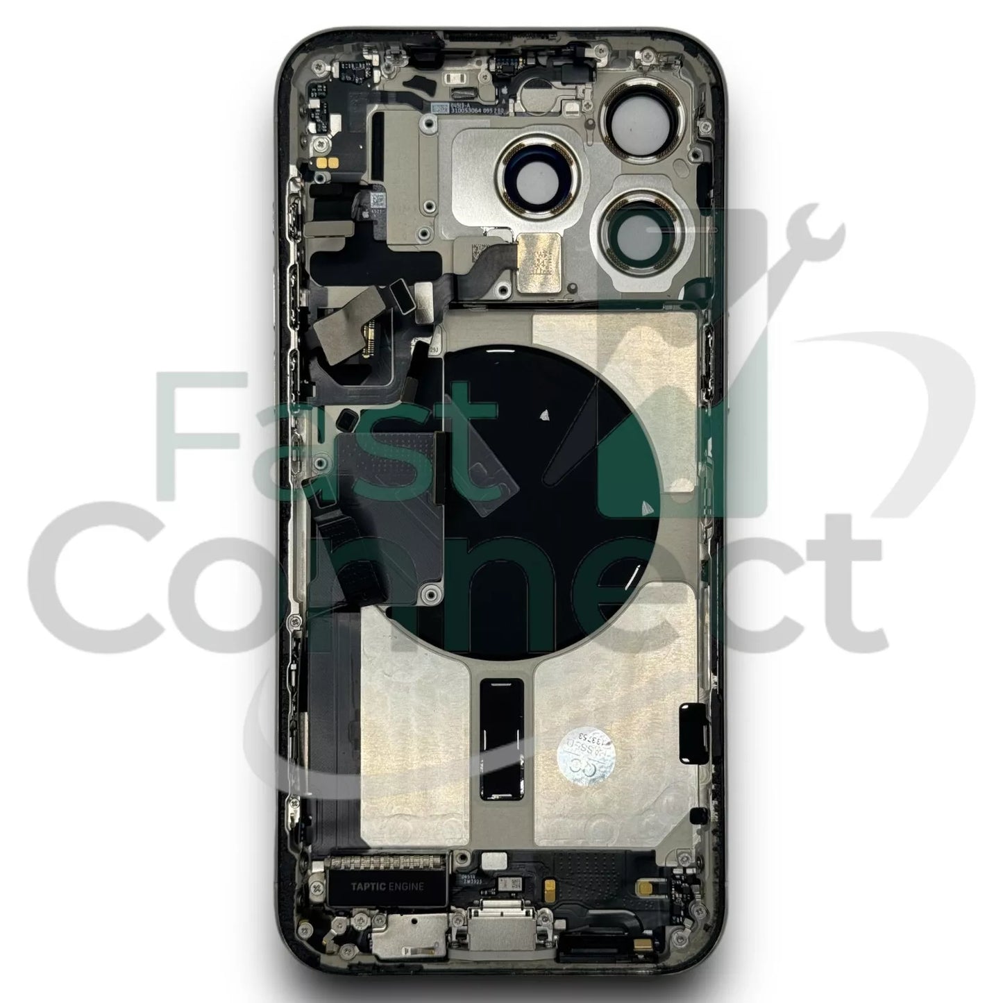 iPhone 15 Pro Max White Titanium Back Frame Housing OEM Replacement Grade B