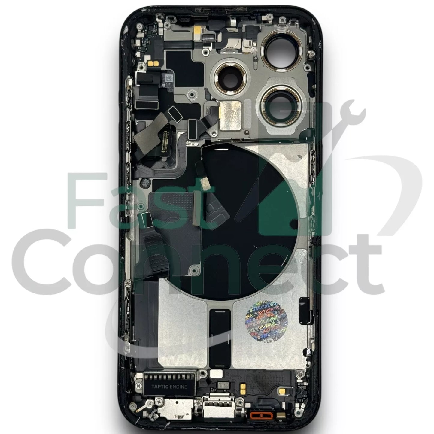 iPhone 15 Pro Blue Titanium Back Frame Housing OEM Replacement Grade AB
