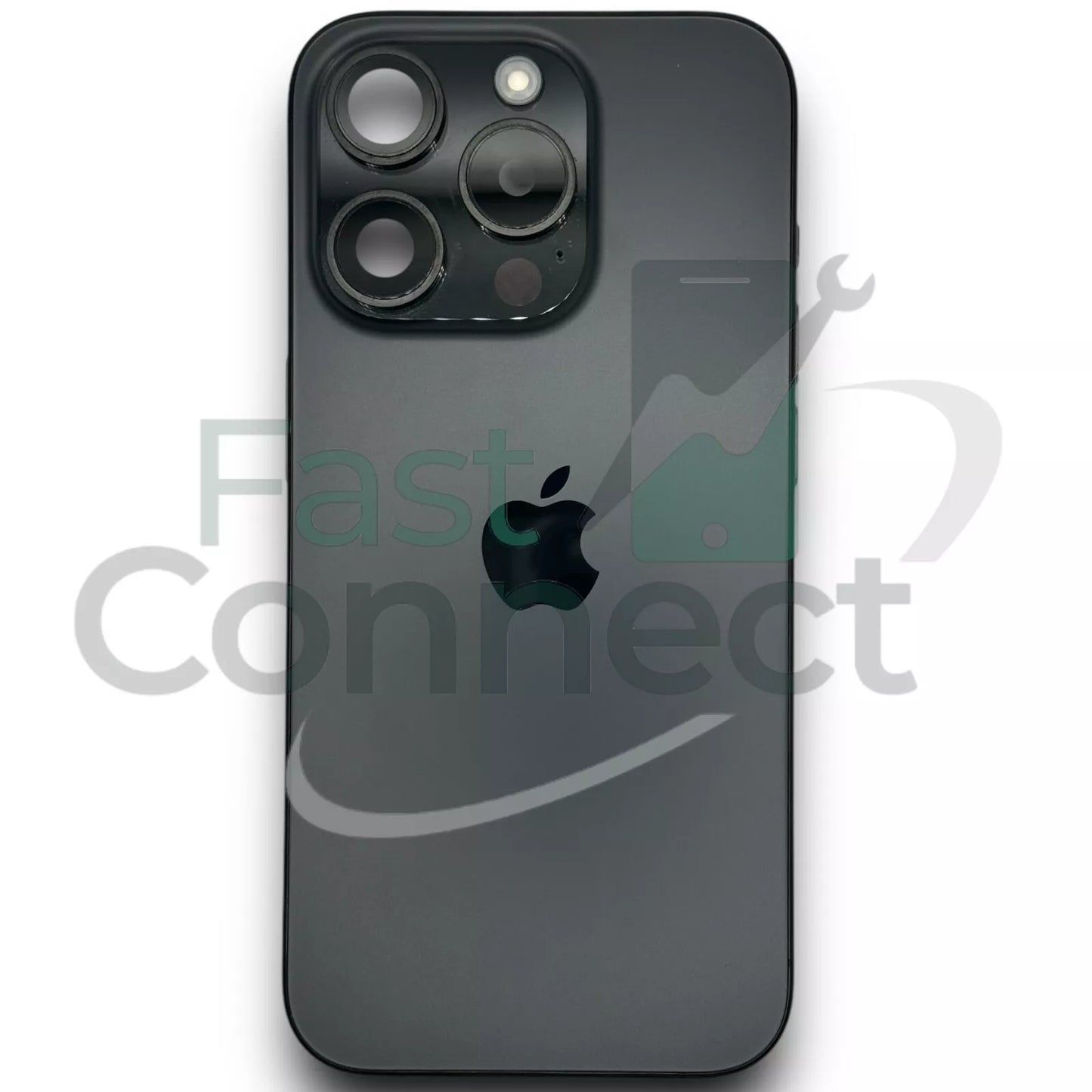 iPhone 15 Pro Black Titanium Back Frame Housing OEM Replacement Grade AB