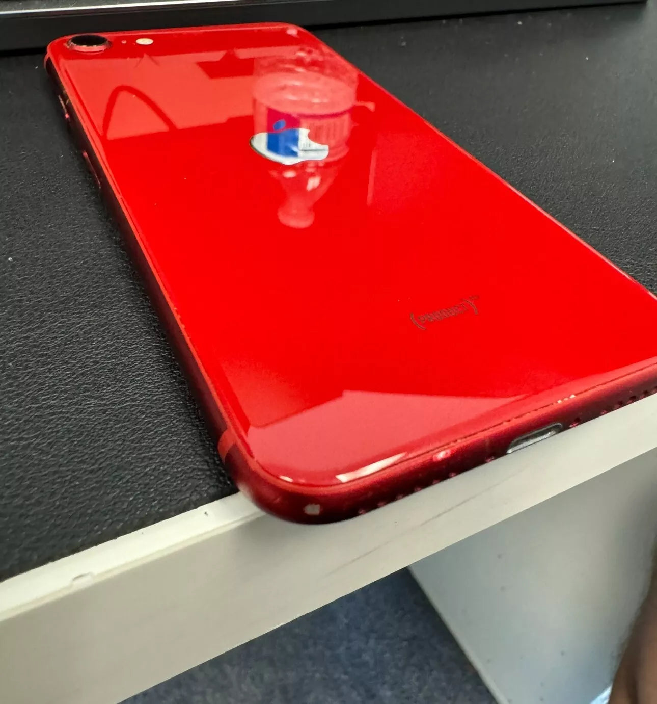 iPhone SE 2nd Gen back housing Replacement Red With Small Parts Grade AB