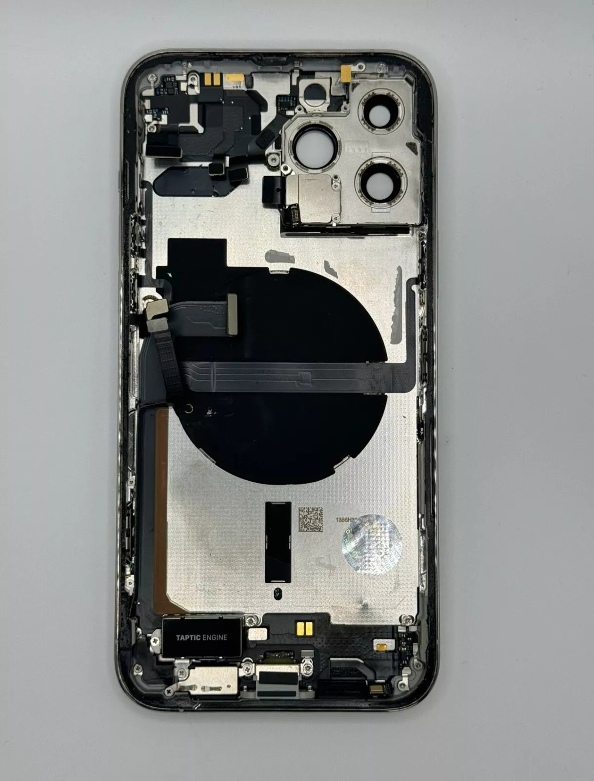 iPhone 13 Pro Max Housing Back Replacement White With Small Parts Grade B