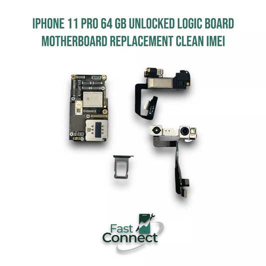 iPhone 11 pro 64 GB Unlocked Logic Board Motherboard Replacement Clean IMEI