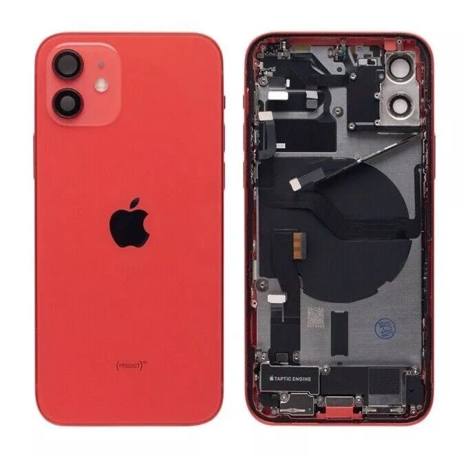 iPhone 12 Mini Red Back Housing Replacement Cover OEM Original Genuine Grade AB