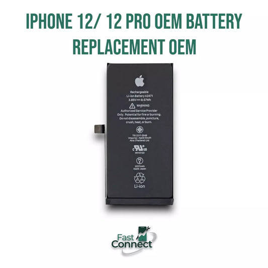 iPhone 12/ 12 Pro OEM Battery Replacement Original Apple Battery Health 85~89%