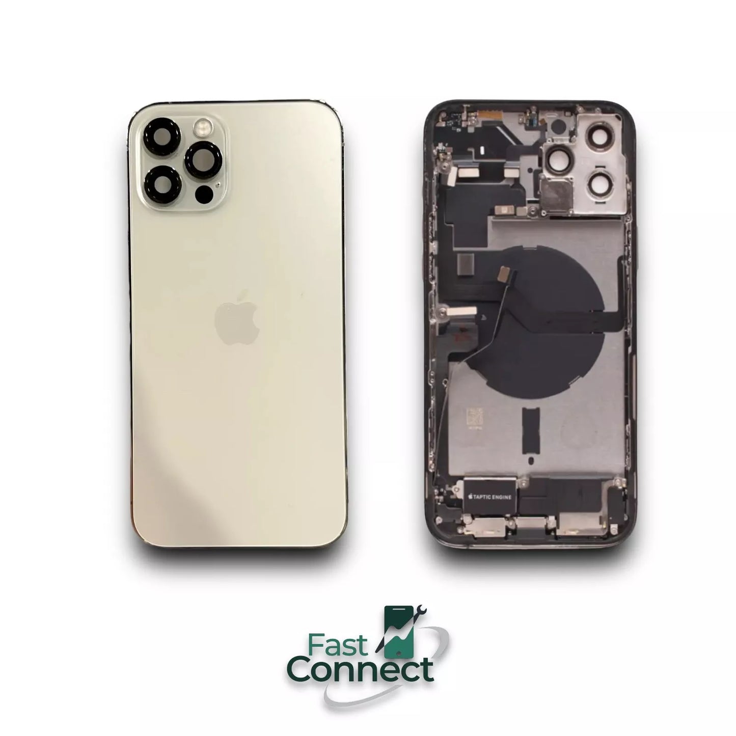 iPhone 12 Pro Max Housing Back Glass Replacement - OEM S-Parts Original Grade AB