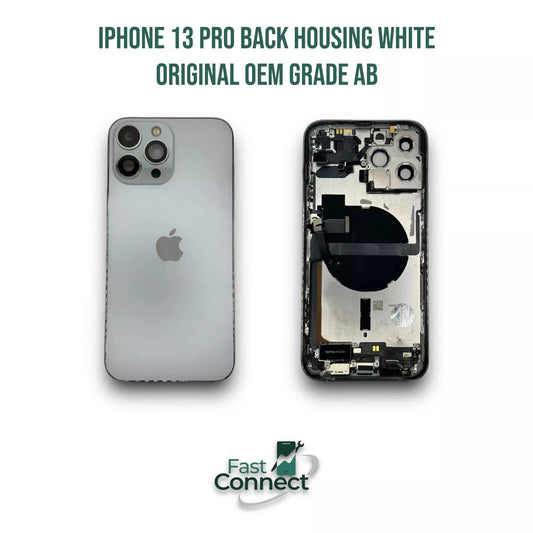 iPhone 13 Pro Back Housing Replacement Frame white Original OEM Grade AB