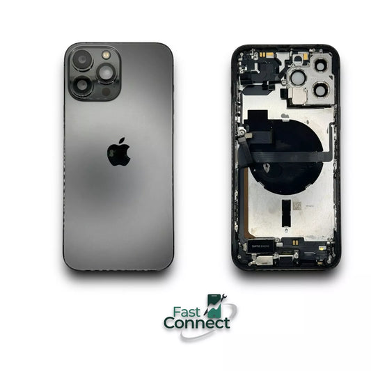 iPhone 13 Pro Max Housing Back Replacement Graphite With Small Parts Grade A