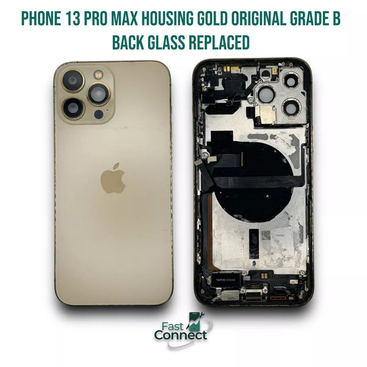 iPhone 13 Pro Max Housing Replacement Gold Small Parts OEM Grade B PLZ read