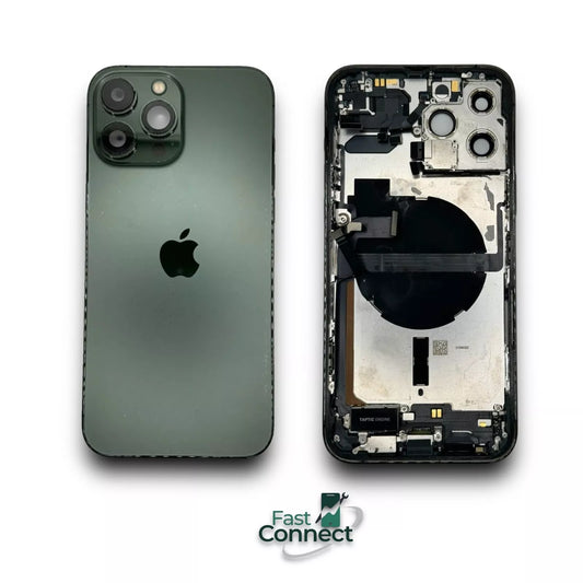 iPhone 13 Pro Max Housing Back Replacement Alpine Green With Small Parts Grade A