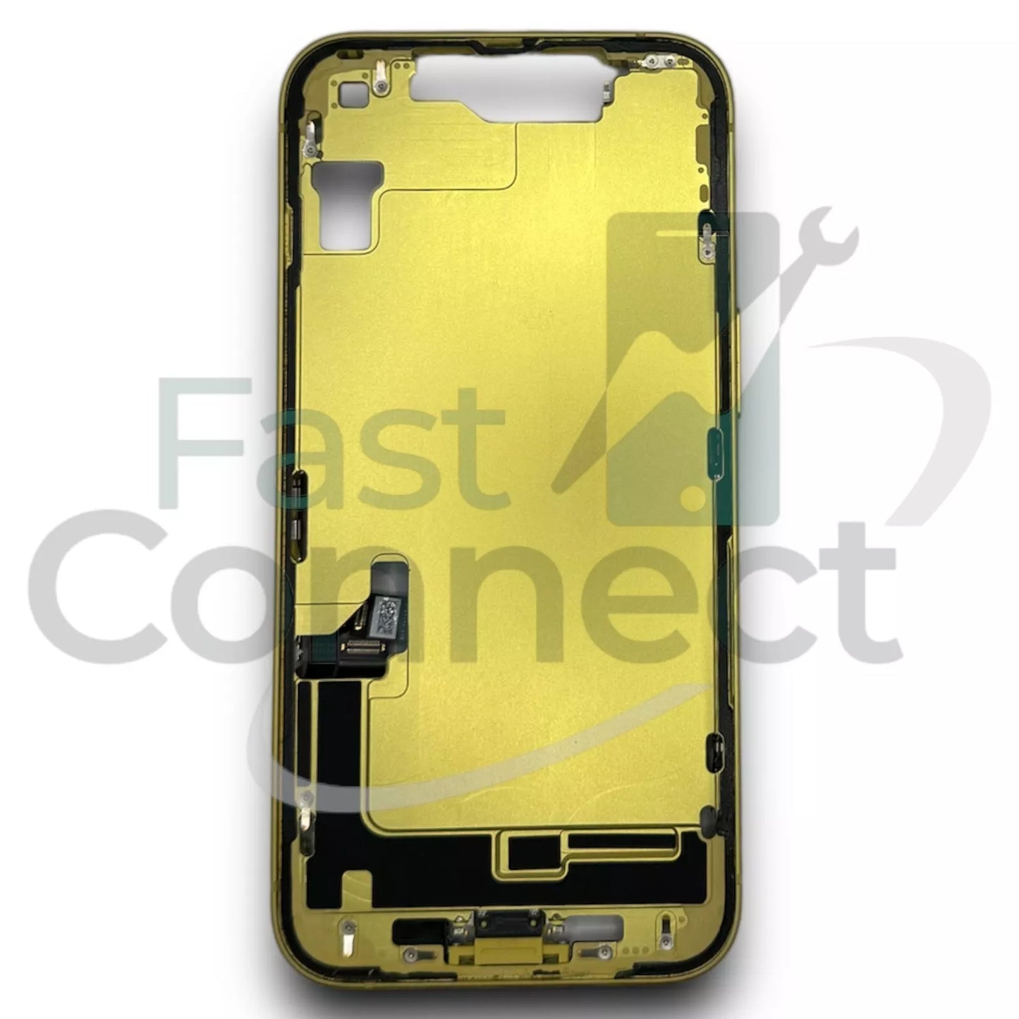 iPhone 14 Yellow Back Frame Housing Replacement W Small Parts Grade A