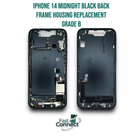 iPhone 14 Midnight black Back Glass Replacement OEM Original Apple Grade B