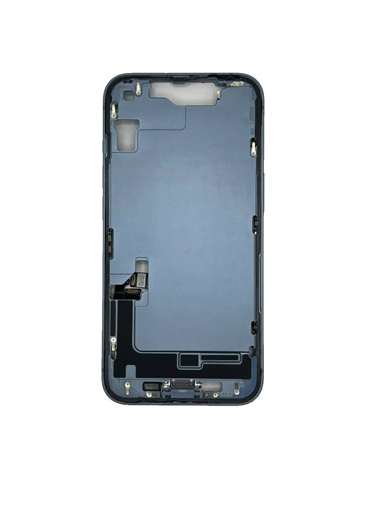 iPhone 14 Blue Back Frame Housing Replacement W Small Parts Grade A