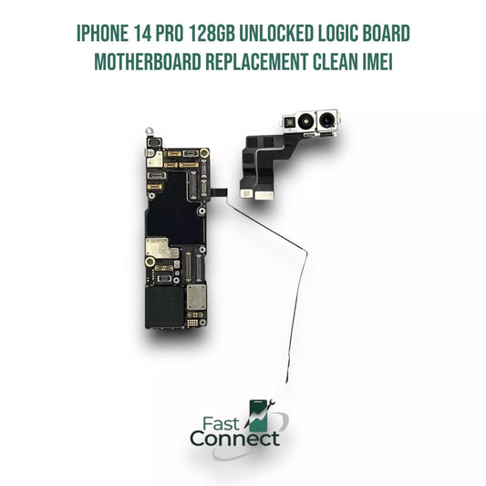 iPhone 14 Pro 128GB Unlocked Logic Board Motherboard Replacement Clean IMEI