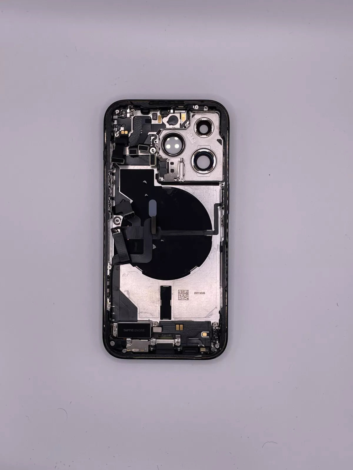 iPhone 14 Pro Space black Back Housing Replacement W Small Part OEM Grade C