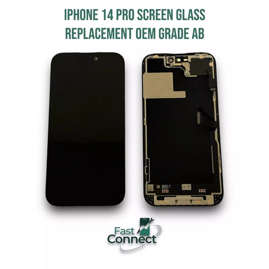 iPhone 14 Pro Screen Glass Replacement OLED LCD Original Apple OEM Grade AB