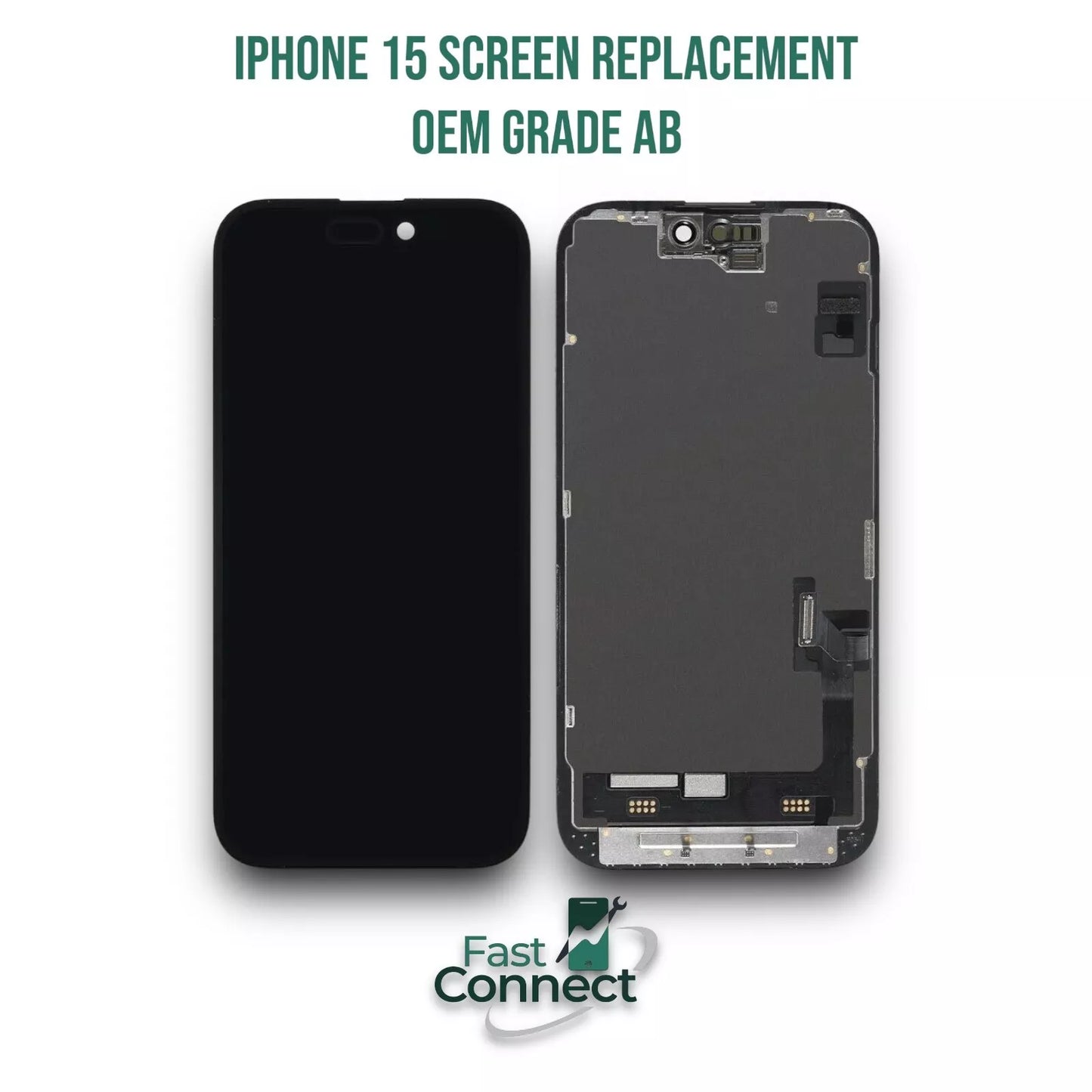 iPhone 15 Screen Replacement OEM OLED LCD Original Grade AB