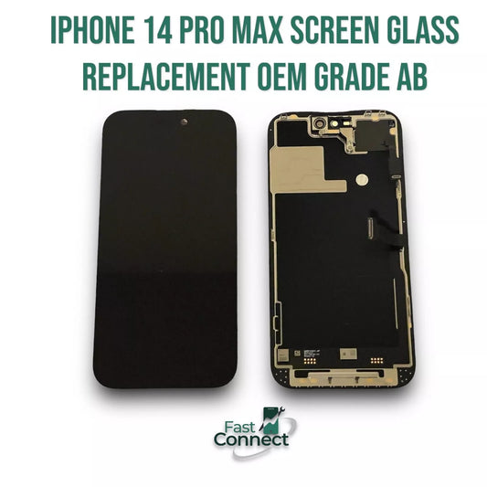 iPhone 14 Pro Max Screen Glass Replacement OLED LCD Original Apple OEM Grade AB