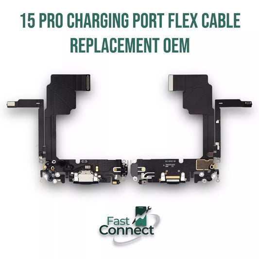 iPhone 15 Pro Charging Port Flex Cable Replacement 100% Original