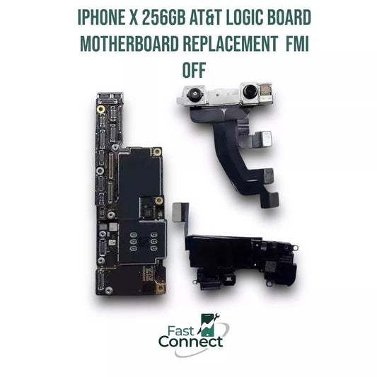 iPhone X 256GB AT&T only Logic Board Motherboard Replacement (AT&T) A1901 (GSM)