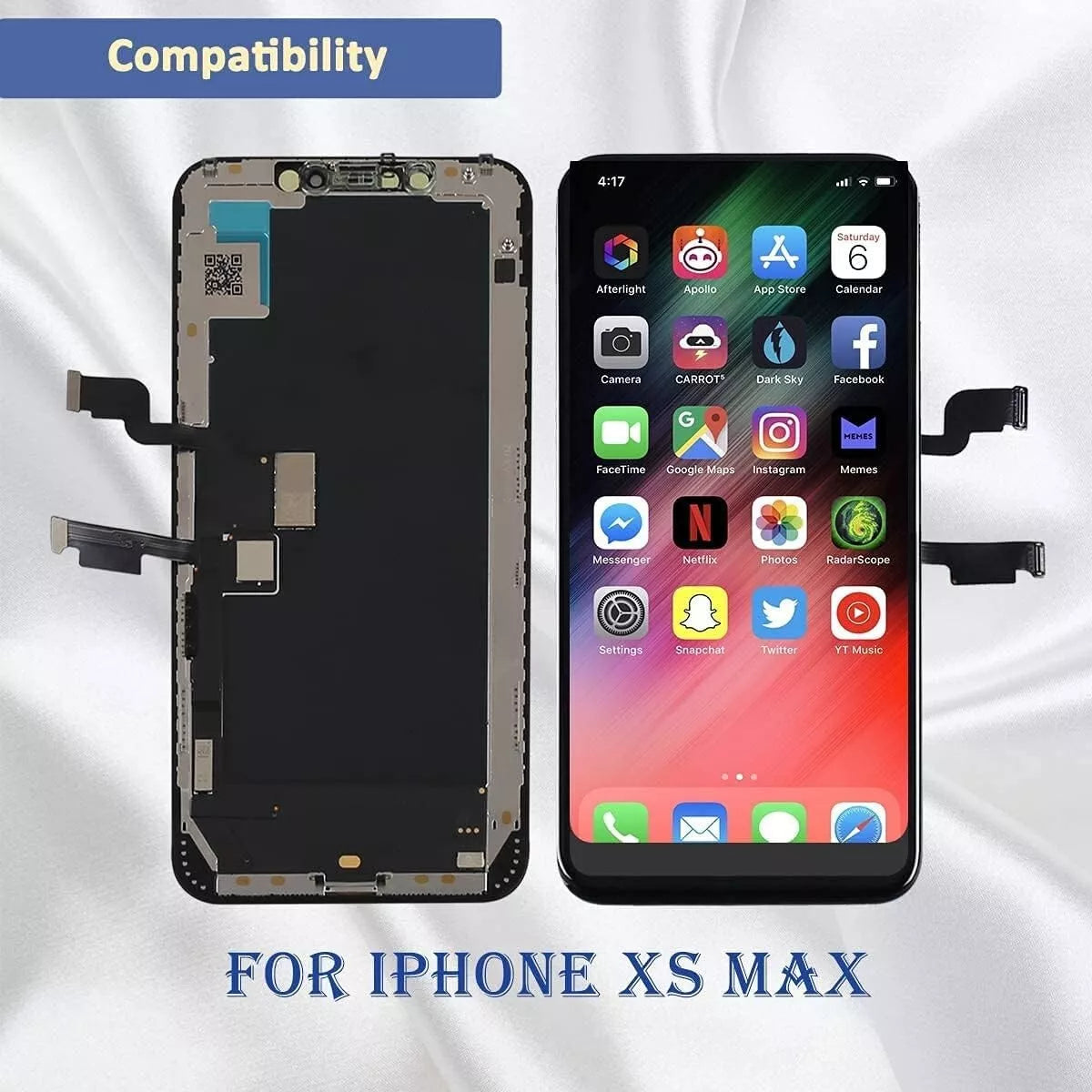 Premium LCD For iPhone XS Max Display 3D Touch Screen Digitizer Replacement Kits